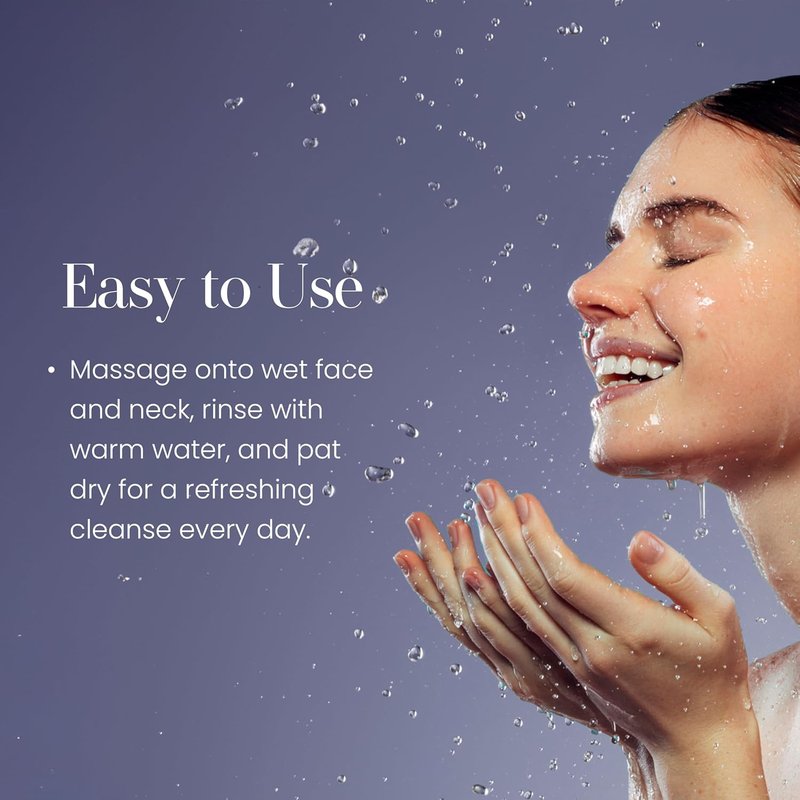 Hylunia Facial Cleansing Gel - Hydrating Makeup Remover with Hyaluronic Acid & Organic Lavender | 5.1 fl. oz.