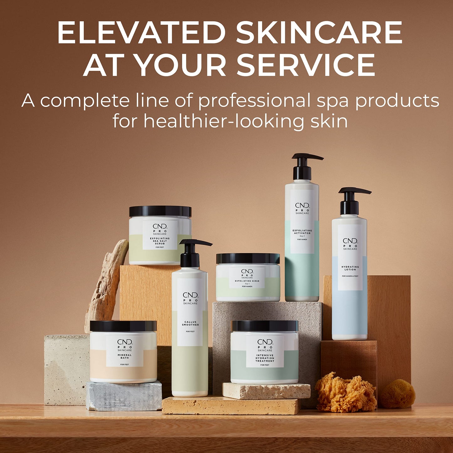 CND Pro Skincare Hydrating Lotion for Hands and Feet, Natural Origin Shea Butter and Avocado Oil Formula, 10.1 Fl Oz