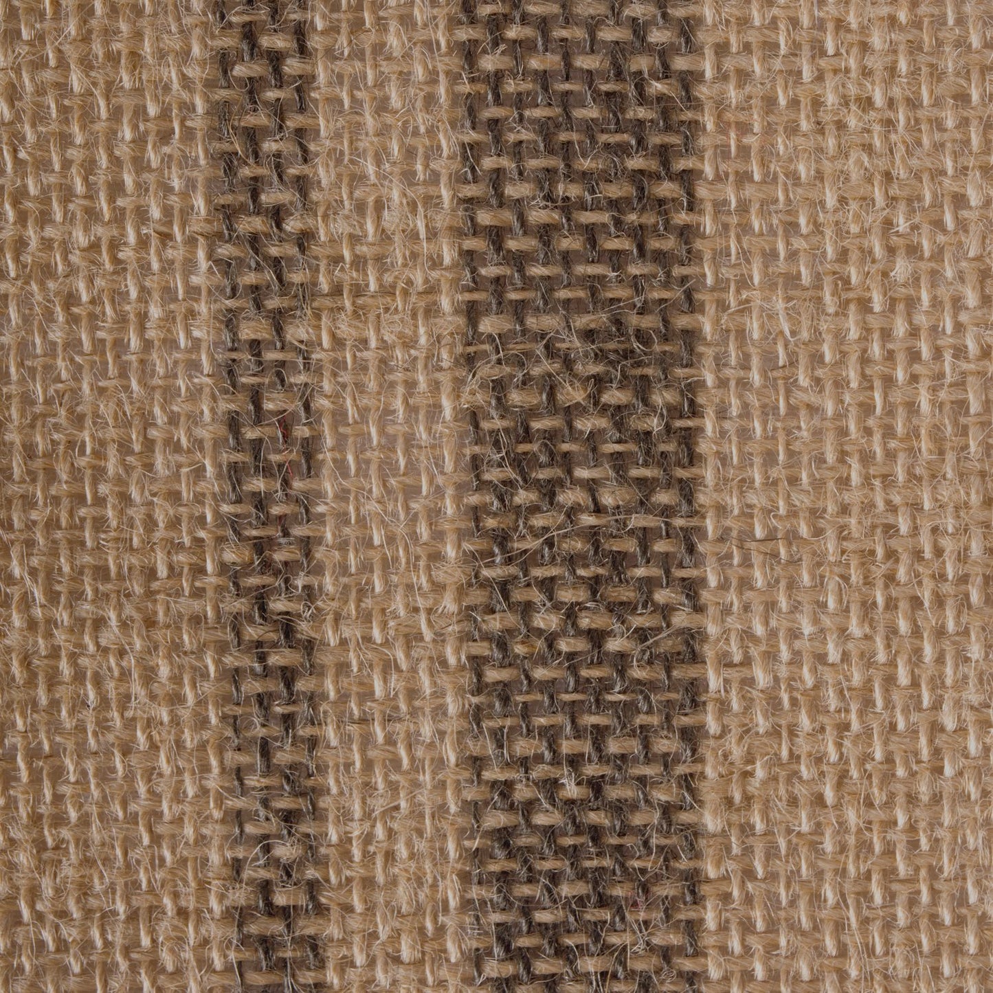 DII Jute Burlap Collection Kitchen Tabletop, Table Runner, 14x72, Double Border Gray