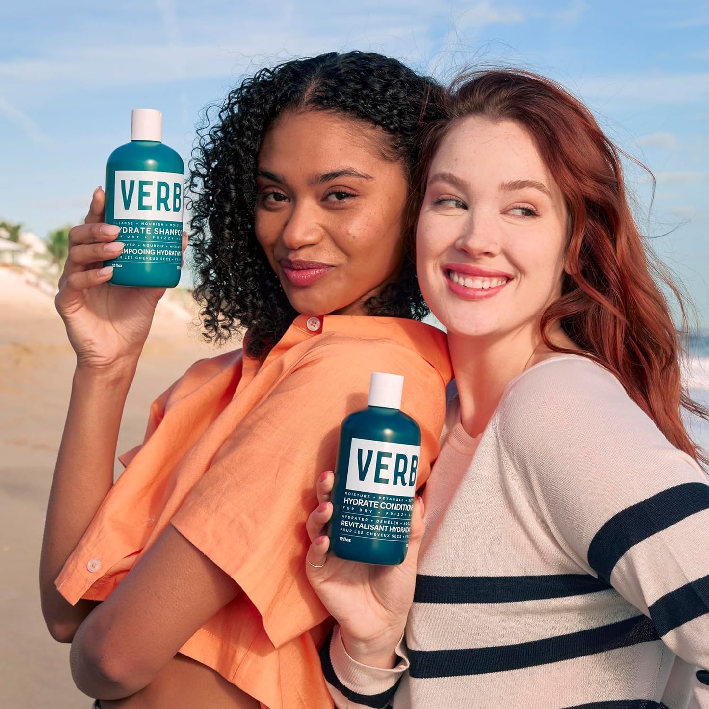VERB Hydrate Conditioner - Nourishing Formula for Dry, Frizzy Hair - Smooths & Reduces Frizz | Amber & Warm Jasmine Scent