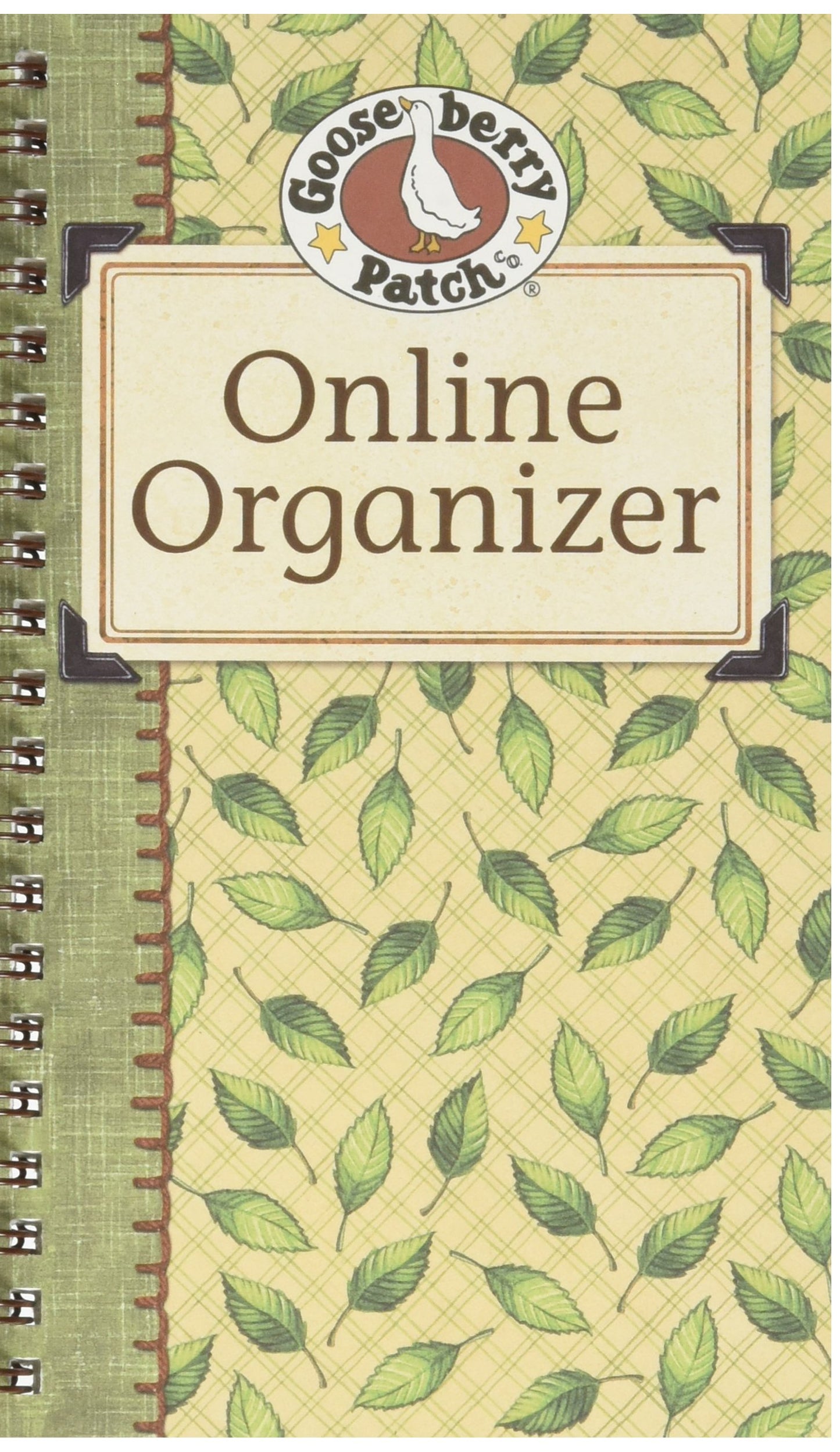 Online Organizer 7"X4"-Leaf