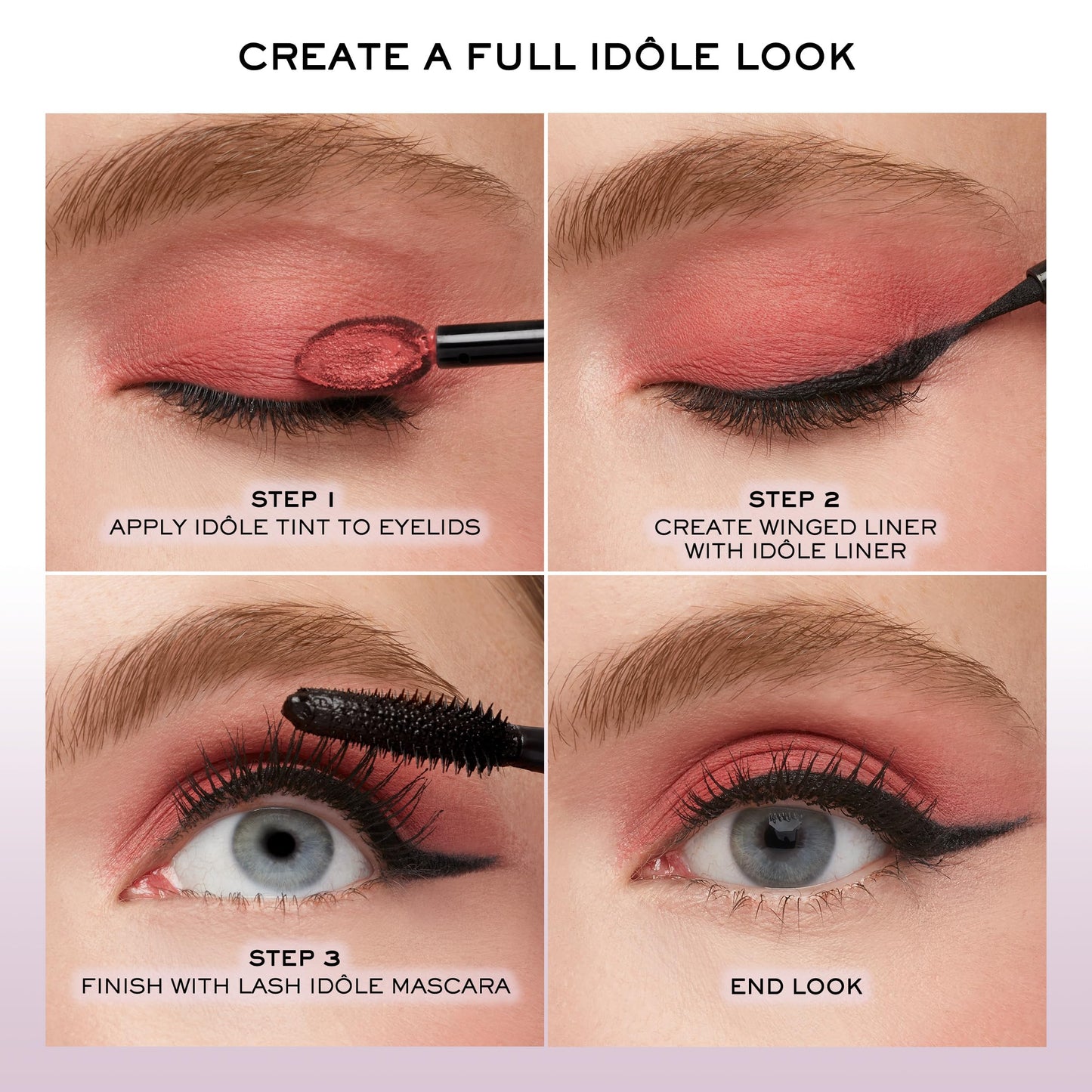 Lancôme Idôle Tint Long Wear Liquid Eyeliner & Eyeshadow - Multi-Use Eye Makeup in Matte & Shimmer Finishes - Buildable Color & Up to 16H of Wear - 02 Desert Sand: Neutral Bronze Shimmer