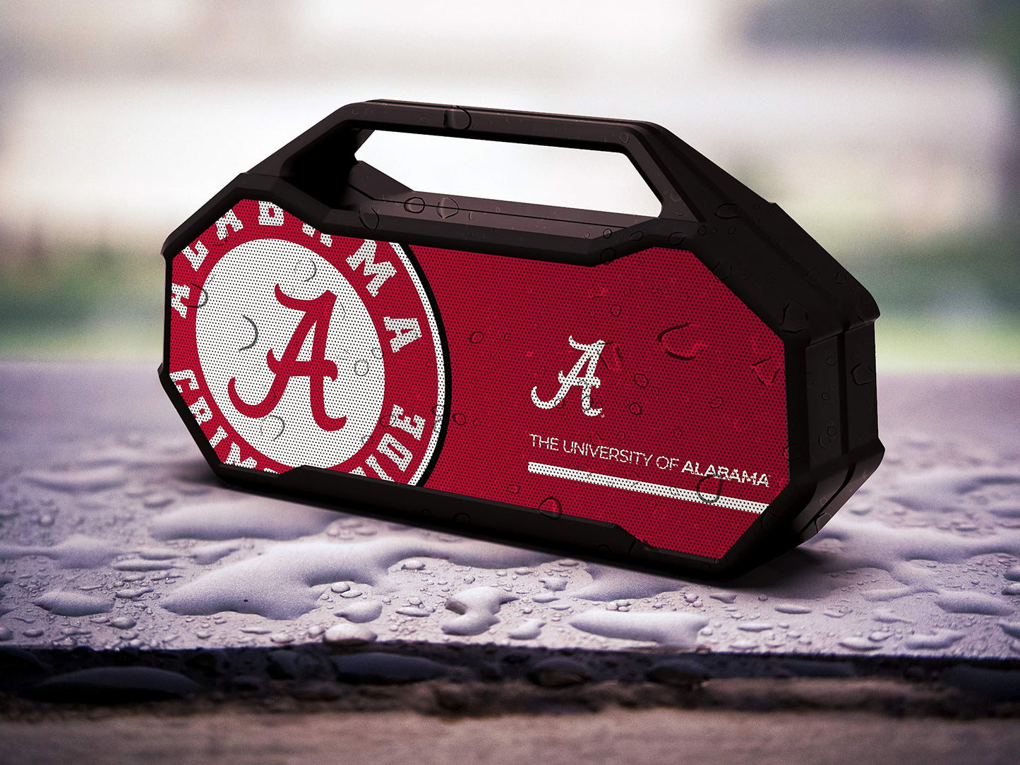 NCAA Alabama Crimson Tide XL Wireless Bluetooth Speaker, Team Color
