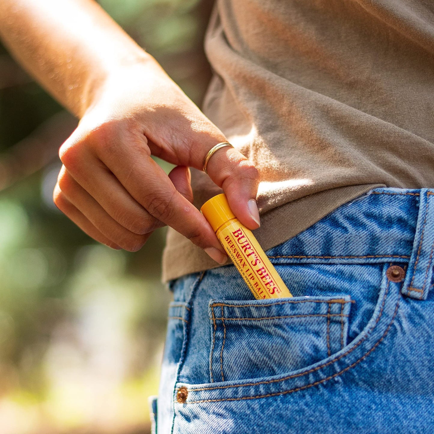 Beeswax Lip Balm Pack by Burts Bees for Unisex - 4 x 0.15 oz Lip Balm (Pack of 2)