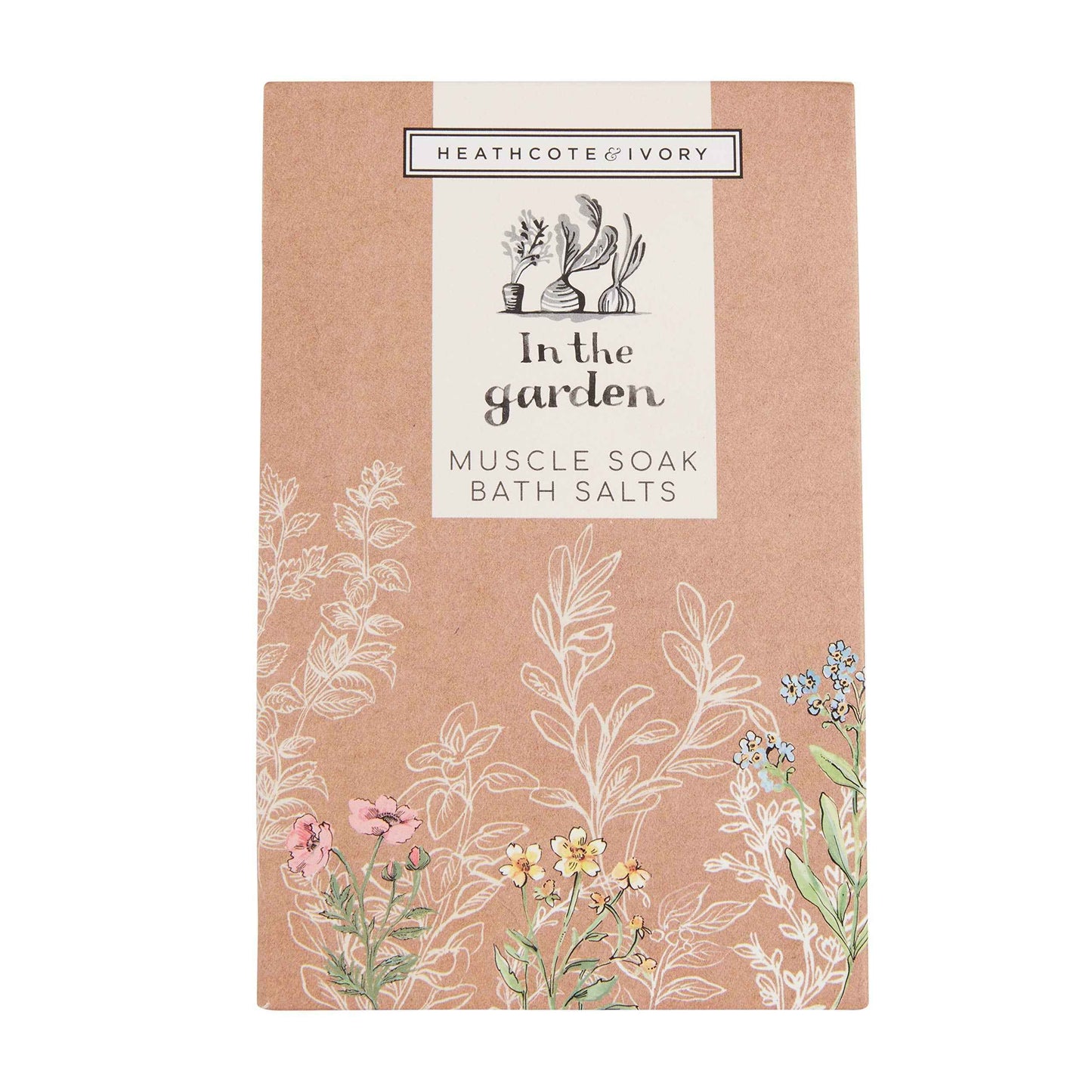 Heathcote & Ivory in The Garden Gardener's Muscle Soak Bath Salts 200 g