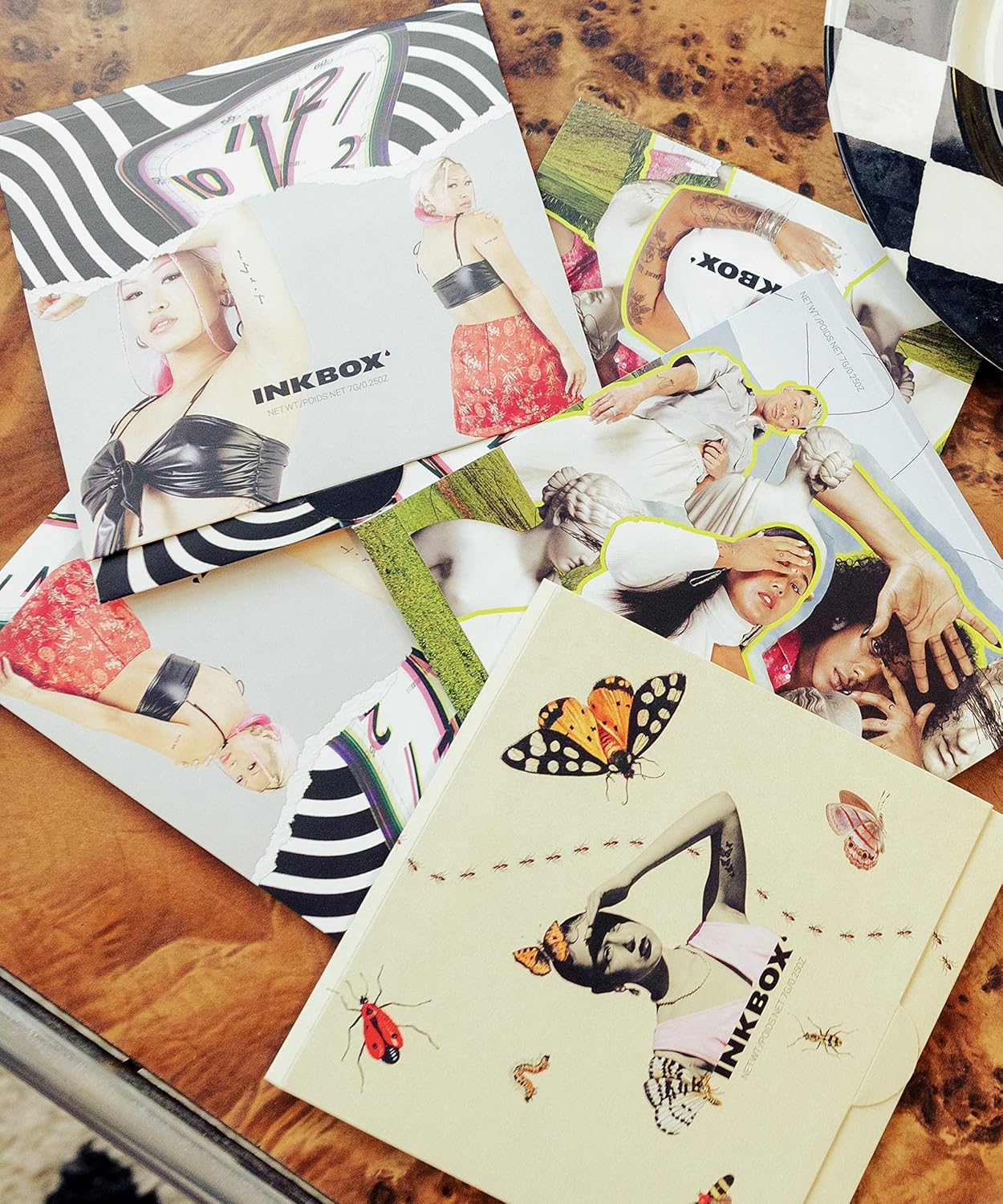 Temporary Tattoos - Semi-Permanent Water-Resistant Inkbox Tattoo | Lasts 1-2 Weeks, 4 x 4 in, In Unison Design