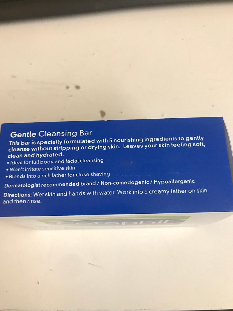 Cetaphil Gentle Cleansing Bar for Dry/Sensitive Skin 4.50 oz (Packs of 7)