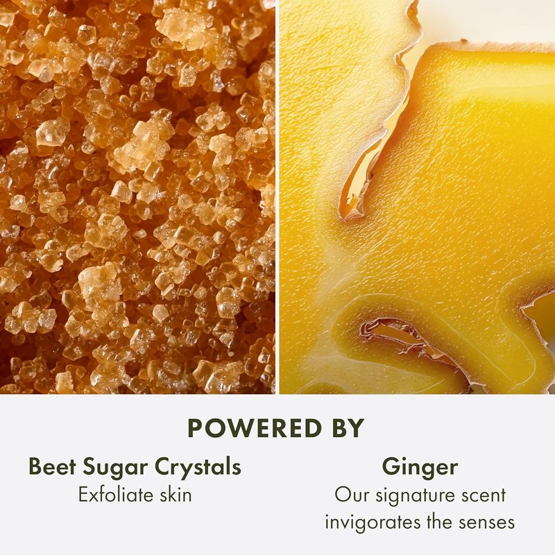 Origins Incredible Spreadable Ginger Body Scrub - Gently Exfoliates with Sugar & Ginger | 6.7 Fl Oz