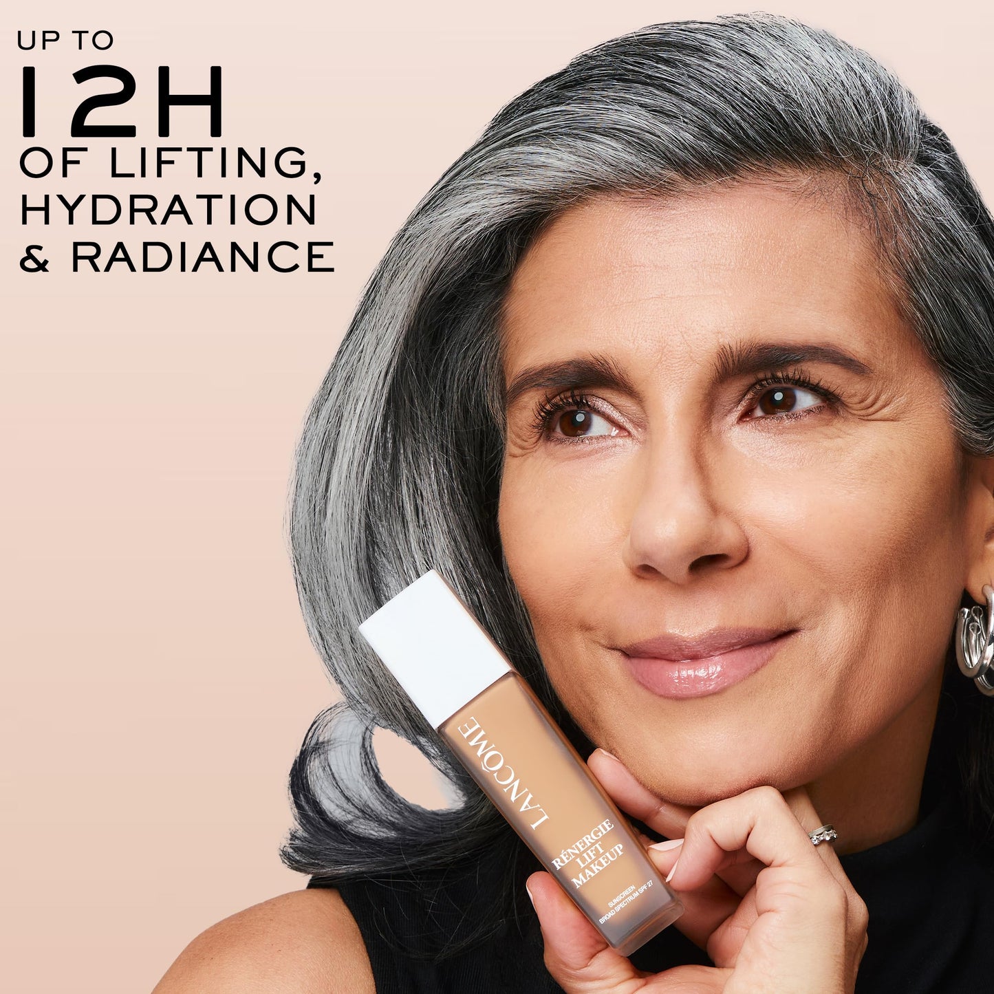 Lancôme Renergie Lift Makeup Foundation - Lightweight & Hydrating Formula, Medium-Full Coverage, SPF 27, Anti-Aging, Lifting & Firming, Up to 12H Wear - 250