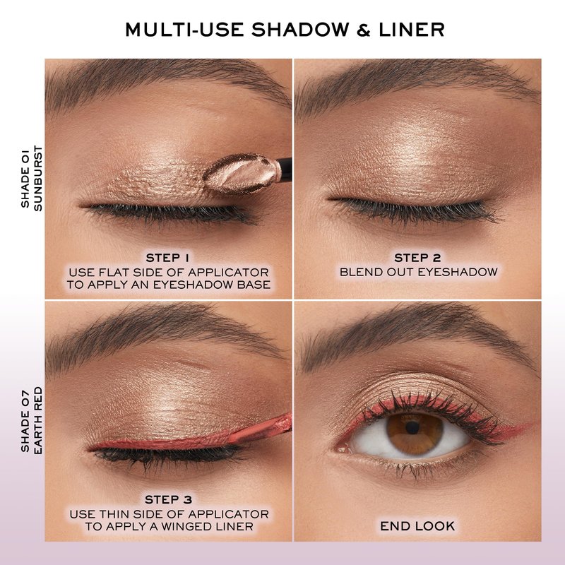 Lancôme Idôle Tint Long Wear Liquid Eyeshadow & Eyeliner - Multi-Use Eye Makeup in Shimmery & Matte Finishes - Buildable Color & Up to 16H of Wear - 10 Lavander Latte: Irridescent Lavender