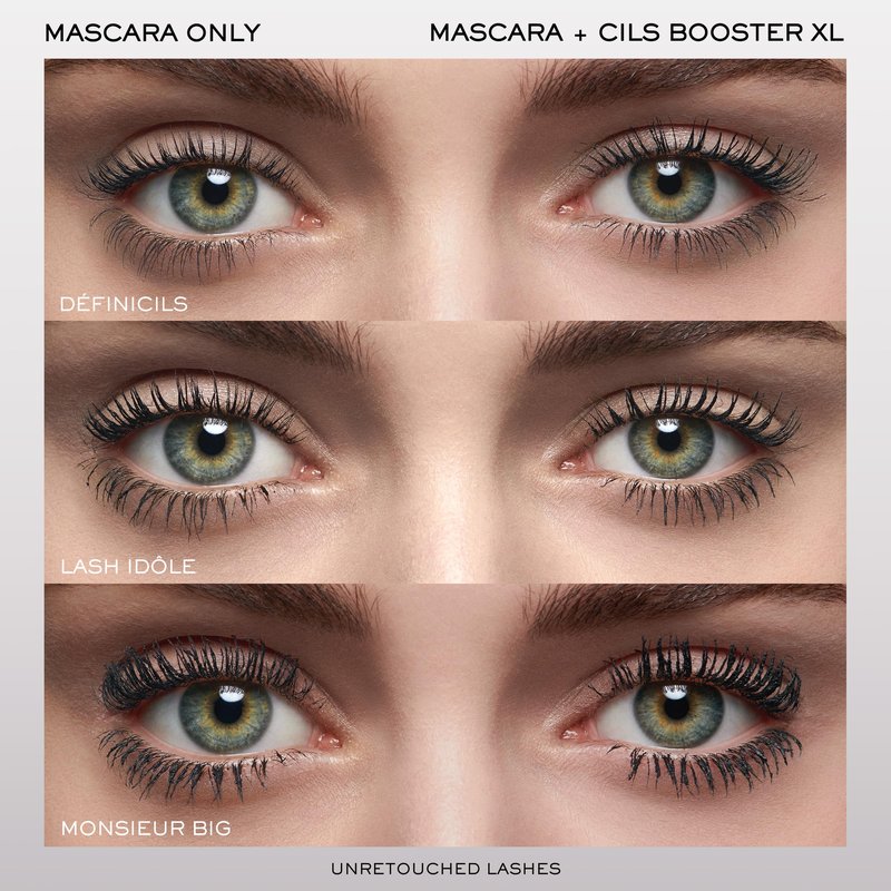 Lancôme Lash Idôle x Cils Booster XL Mascara Gift Set - Full Size Lash Idôle Mascara 0.27 Fl Oz, Travel Size Cils XL Enhancing Lash Primer 0.13 Fl Oz. and Mini Idôle Mascara 0.08 Fl Oz.