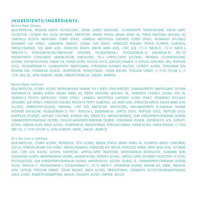 Moroccanoil Hair Repair Gift Set - Nourishing Treatment for Damaged Hair | 3-Piece Set