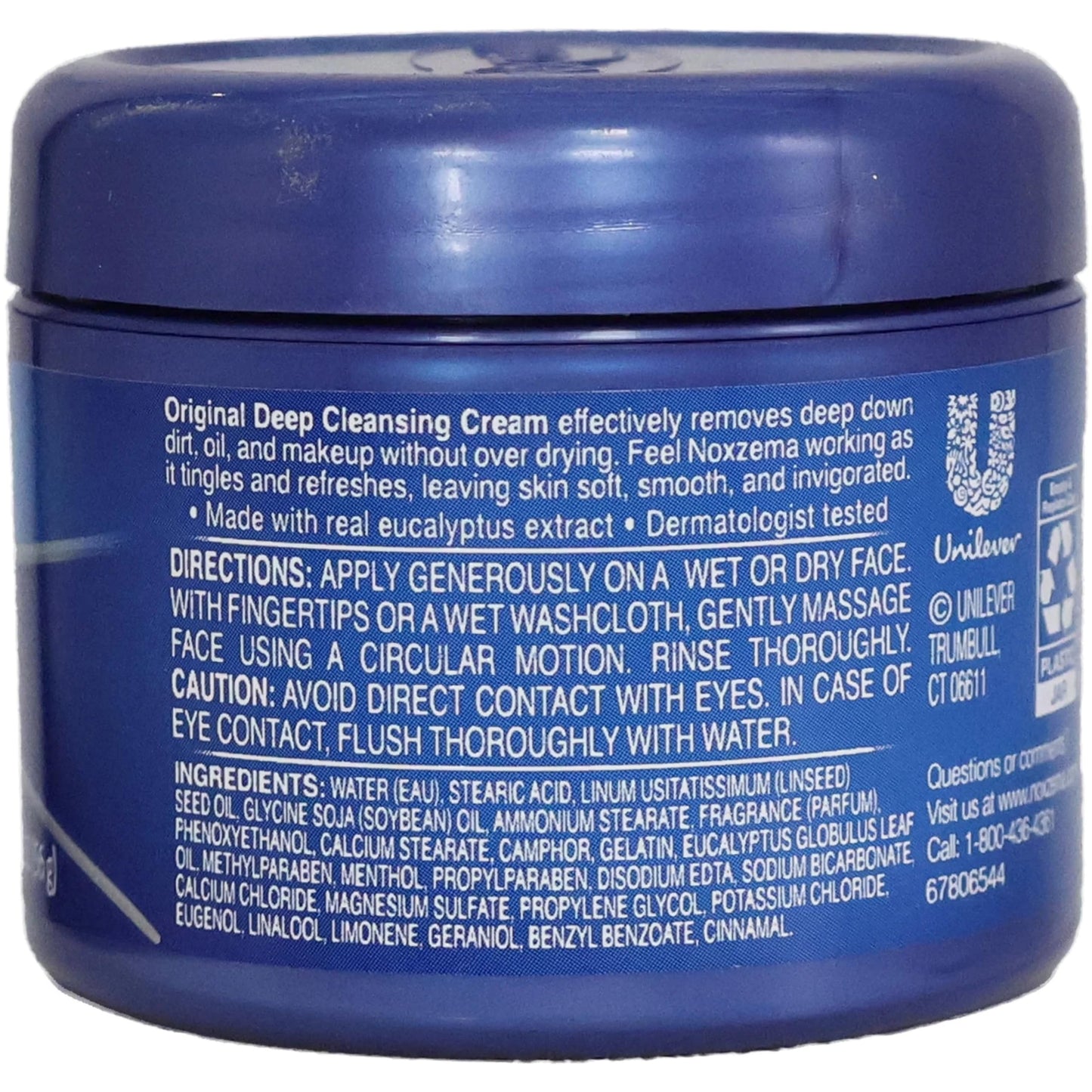 Noxzema Original Deep Cleansing Cream 2 oz (Pack of 8)