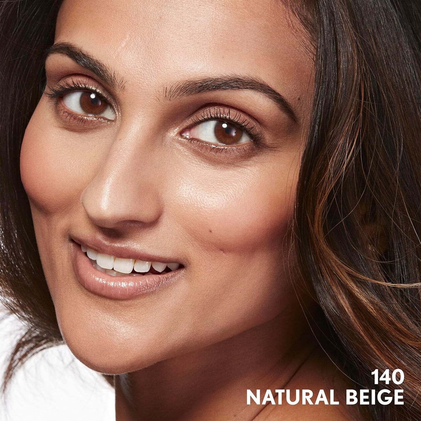 COVERGIRL Clean Invisible Foundation Makeup, Dewy & Glowy Finish, Buildable Coverage, Skin-Like Smooth Look, Vegan, Creamy Natural, 1oz