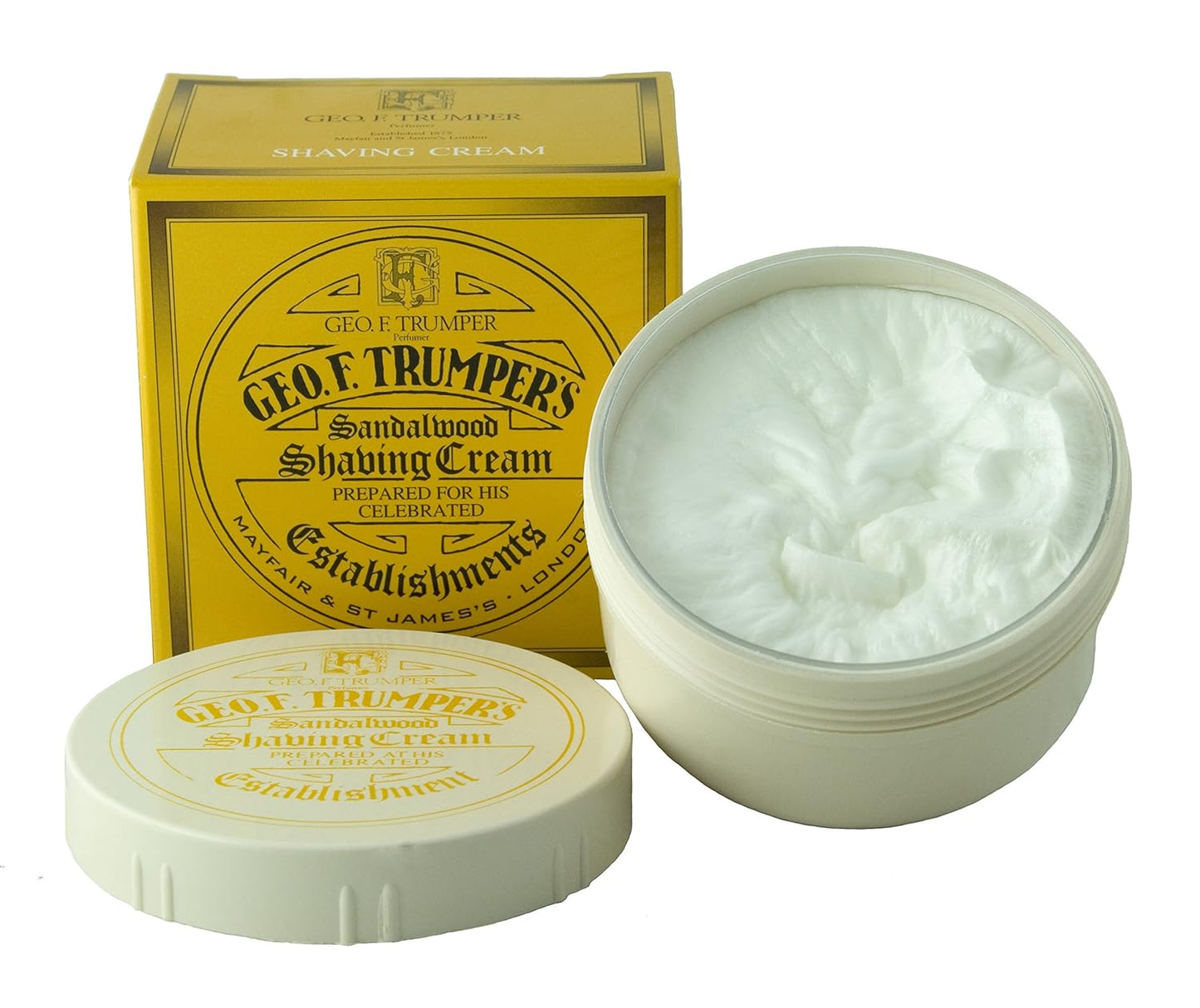 Geo F Trumper Shaving Cream - Luxurious Lather for a Smooth Shave | 200ml