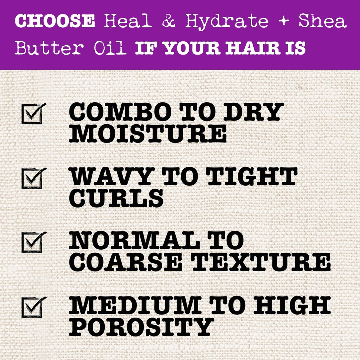 Maui Moisture Heal & Hydrate + Shea Butter Conditioner to Repair & Deeply Moisturize Tight Curly Hair with Coconut & Macademia Oils, Vegan, Silicone, Paraben & Sulfate-Free, 13 fl oz