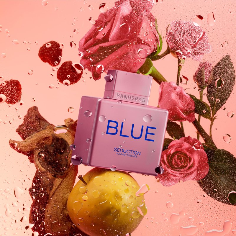 Antonio Banderas Banderas Perfumes - Blue Seduction Summer Essence - Eau de Toilette for Women - Long Lasting - Bright and Sensual Fragrance - Ideal for Day Wear - 3.4 Fl Oz