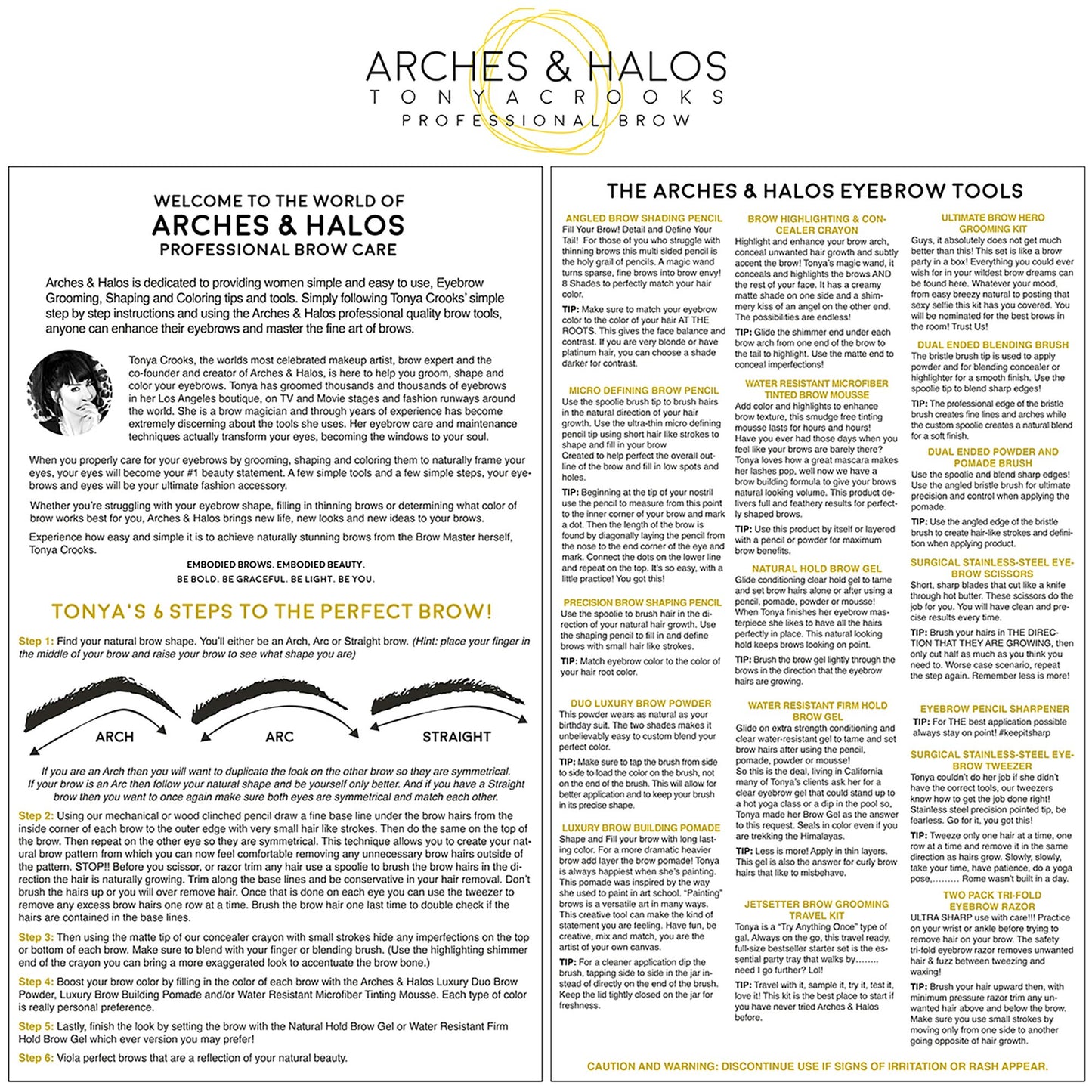 Arches & Halos Micro Defining Brow Pencil - For a Fuller and More Defined Brow, Long-Lasting, Smudge Proof - Vegan and Cruelty Free Makeup - Sunny Blonde, 0.003 oz (Pack of 2)