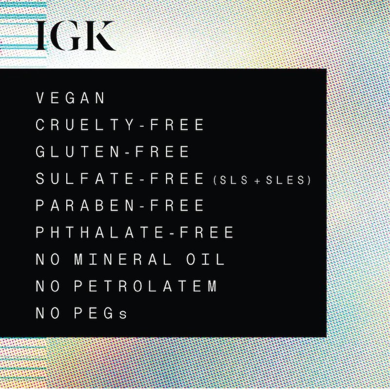 IGK Travel Hair Treatment Set | Antisocial Hair Mask + Good Behavior Spray | Overnight Bond-Building + Keratin Like Smoothing Spray | Vegan + Cruelty-Free | Set of 2