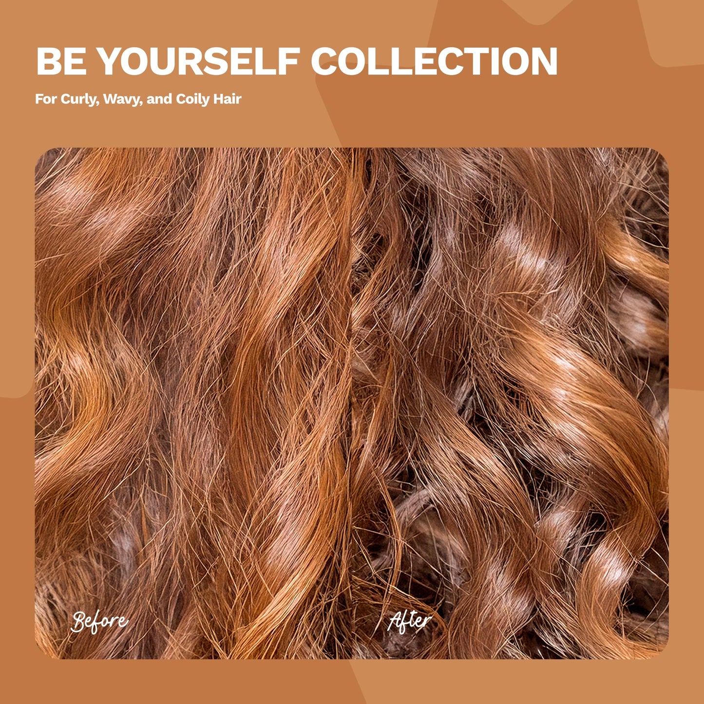 GINGER MILK Curly Hair Travel Set | Curly Method Kit with Shampoo, Hair Mask, Leave-In & Curl Defining Gel + Free Travel Bag | Nourishes, Hydrates & Controls Frizz – TSA Approved Sizes | Be Yourself