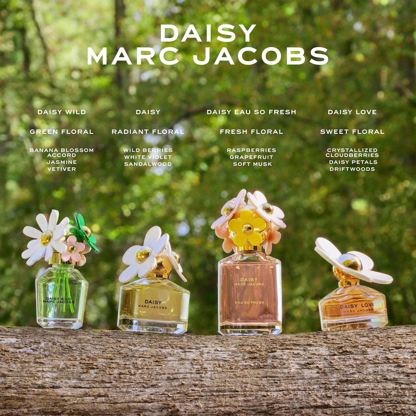 Marc Jacobs Daisy Eau So Fresh EDT 3-Piece Gift Set ($224 value) -EDT 4.2oz, Body Lotion 2.5oz, Travel Spray 0.33 oz– With Notes of Raspberry, Rose & Soft Musks - Floral Women's Perfume