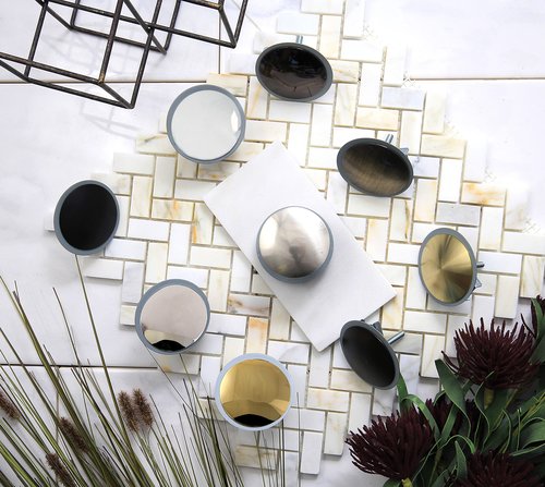 Kingston Brass Gourmet Scape SC1008 Studio Accessory Faucet Hole Cover Kitchen Sink, Brushed Nickel 2 inch Diameter