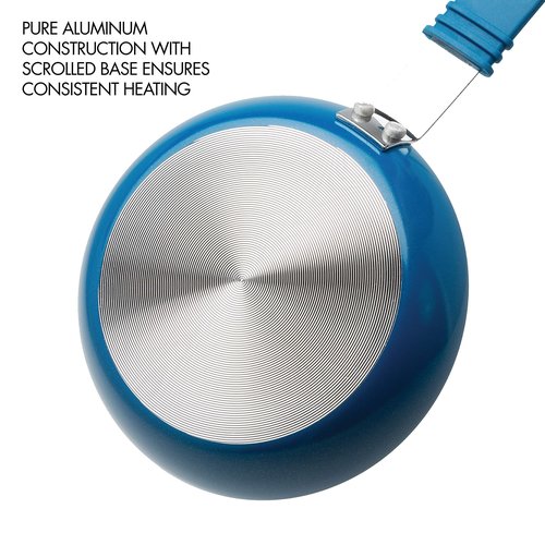 Ecolution Kitchen Extras 5-1/2-Inch Fry Pan, Mini, Blue