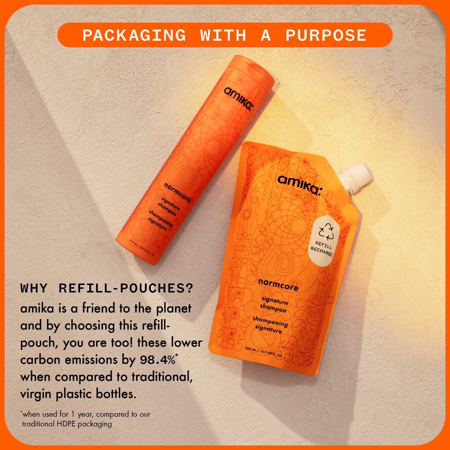 normcore signature conditioner, 500ml | amika