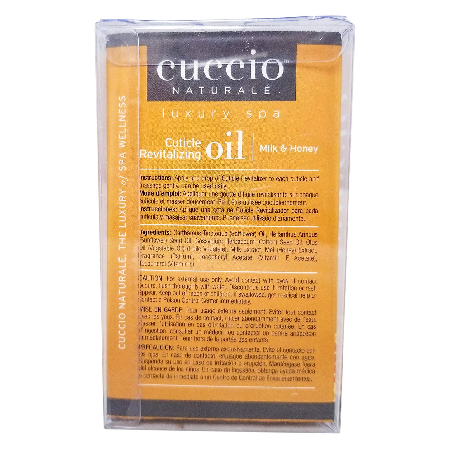 Cuccio Revitalize Cuticle Oil, Milk and Honey,Super-Penetrating - Nourish, Soothe & Moisturize 2.5 Ounce (3)