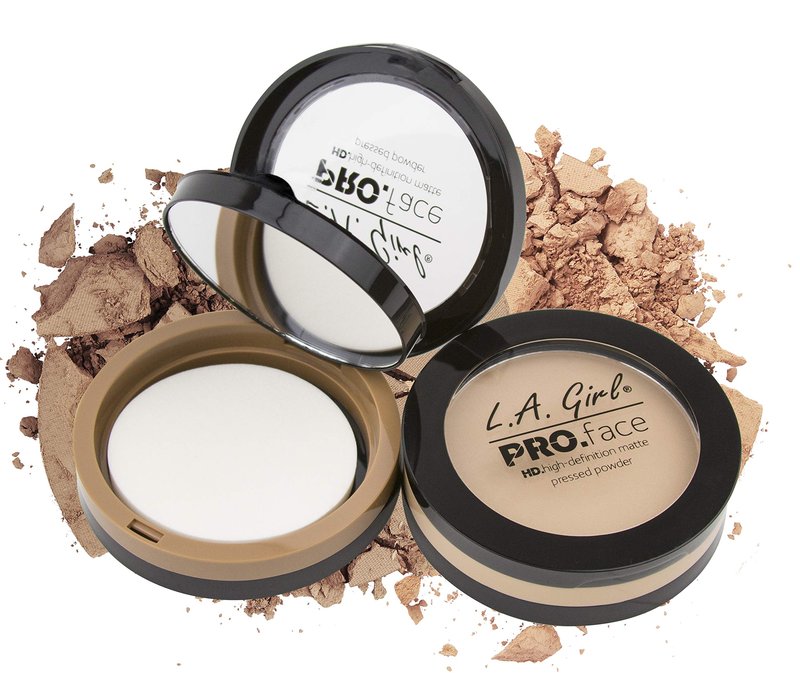 L.A. Girl PRO.Face Matte Pressed Powder, Classic Ivory GPP602 (Pack of 3)