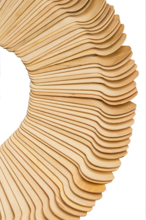 Perfect Stix Green Spoon 110 Birchwood Compostable Cutlery Taster Spoon with Concave, 4-1/2" Length (Pack of 100)