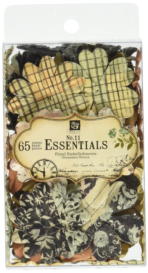 Prima Marketing Flowers Printery Essentials Ii Paper Flowers 1.25" Essentials 11 Printery