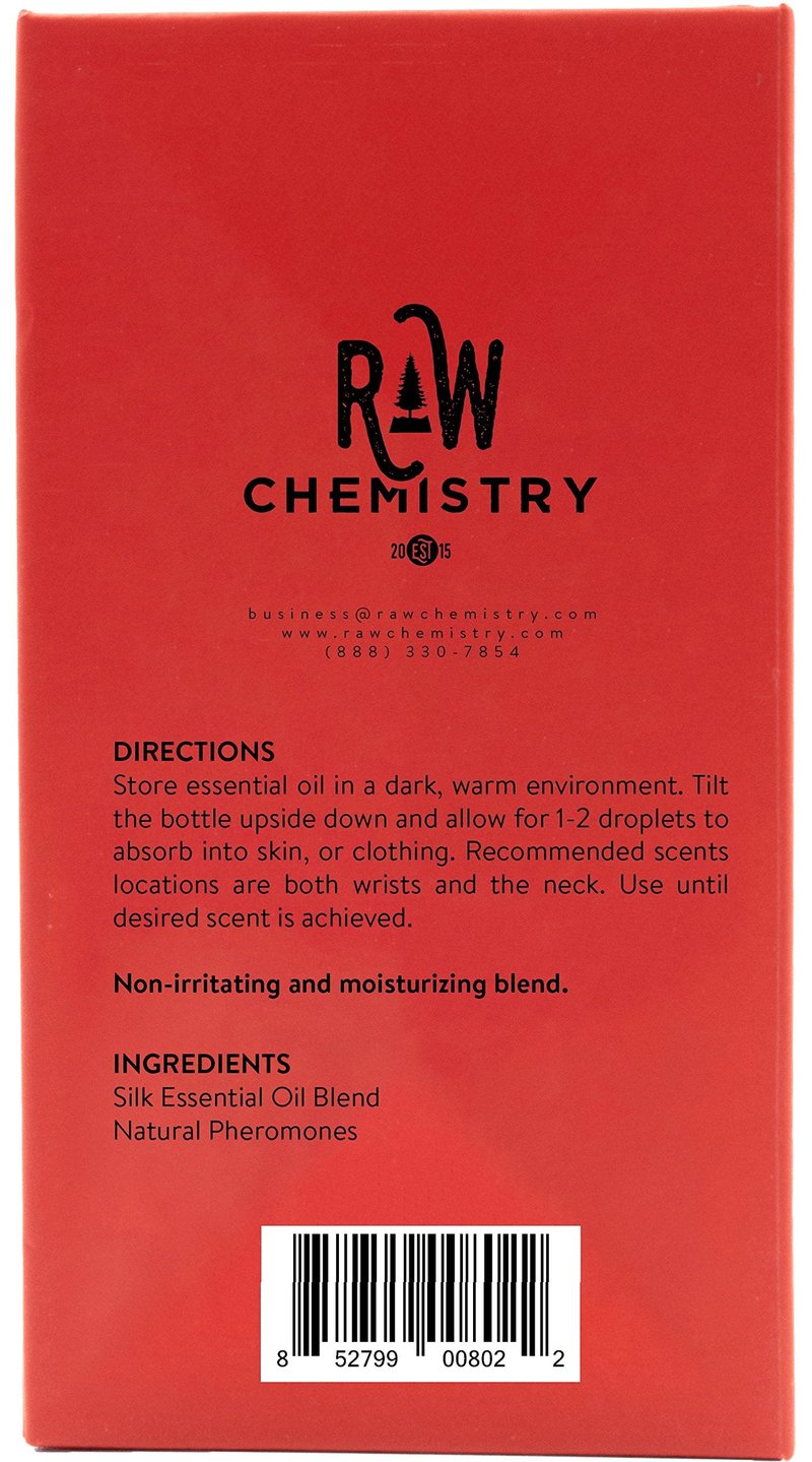 RawChemistry for Him - A Pheromone Infused Cologne - Bold, Extra Strength Formula 15 ml.