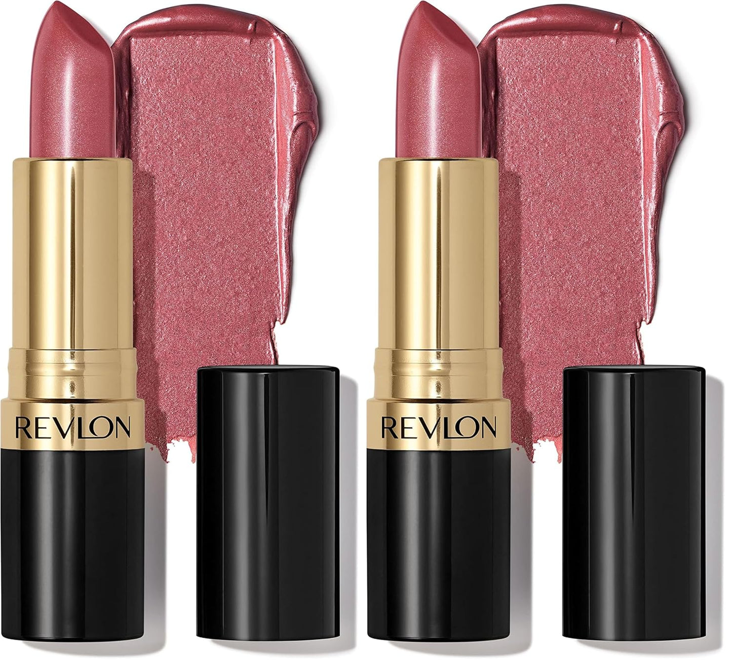 Revlon Super Lustrous Lipstick, Creamy Formula For Soft, Fuller-Looking Lips, Moisturized Feel, Blushing Mauve (460), 0.15 oz