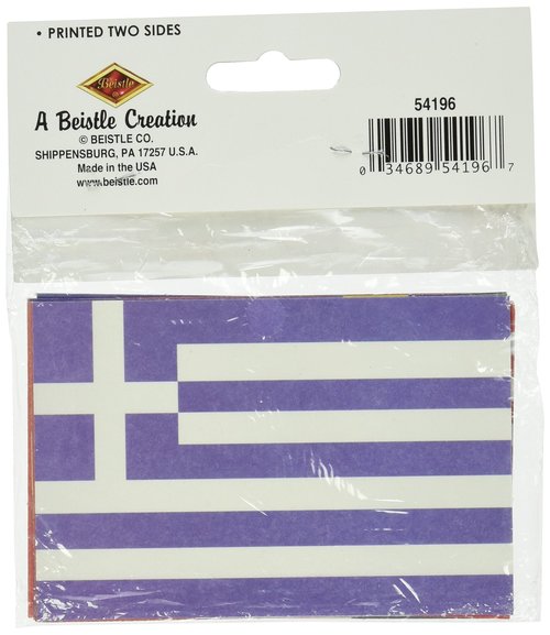 Beistle Mini International Flag Cutouts