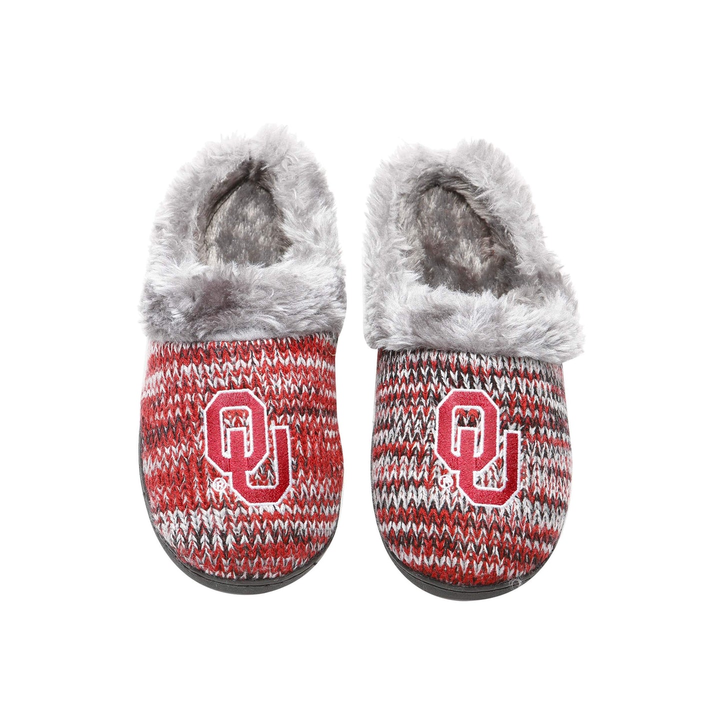 FOCO Oklahoma Sooners NCAA Womens Peak Slide Slipper - M