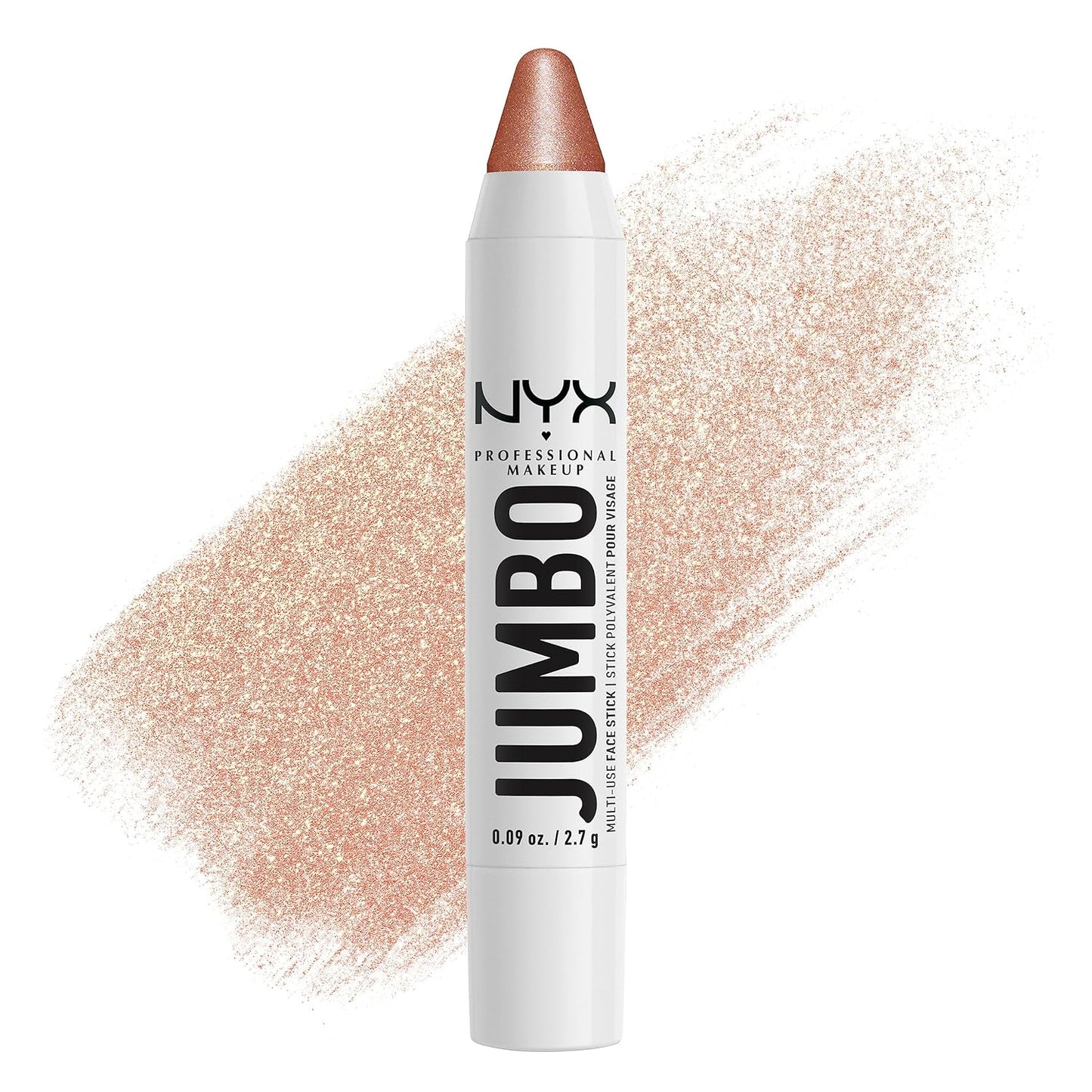 NYX PROFESSIONAL MAKEUP, Jumbo Multi-Use Face Highlighter Stick - Vanilla Ice Cream