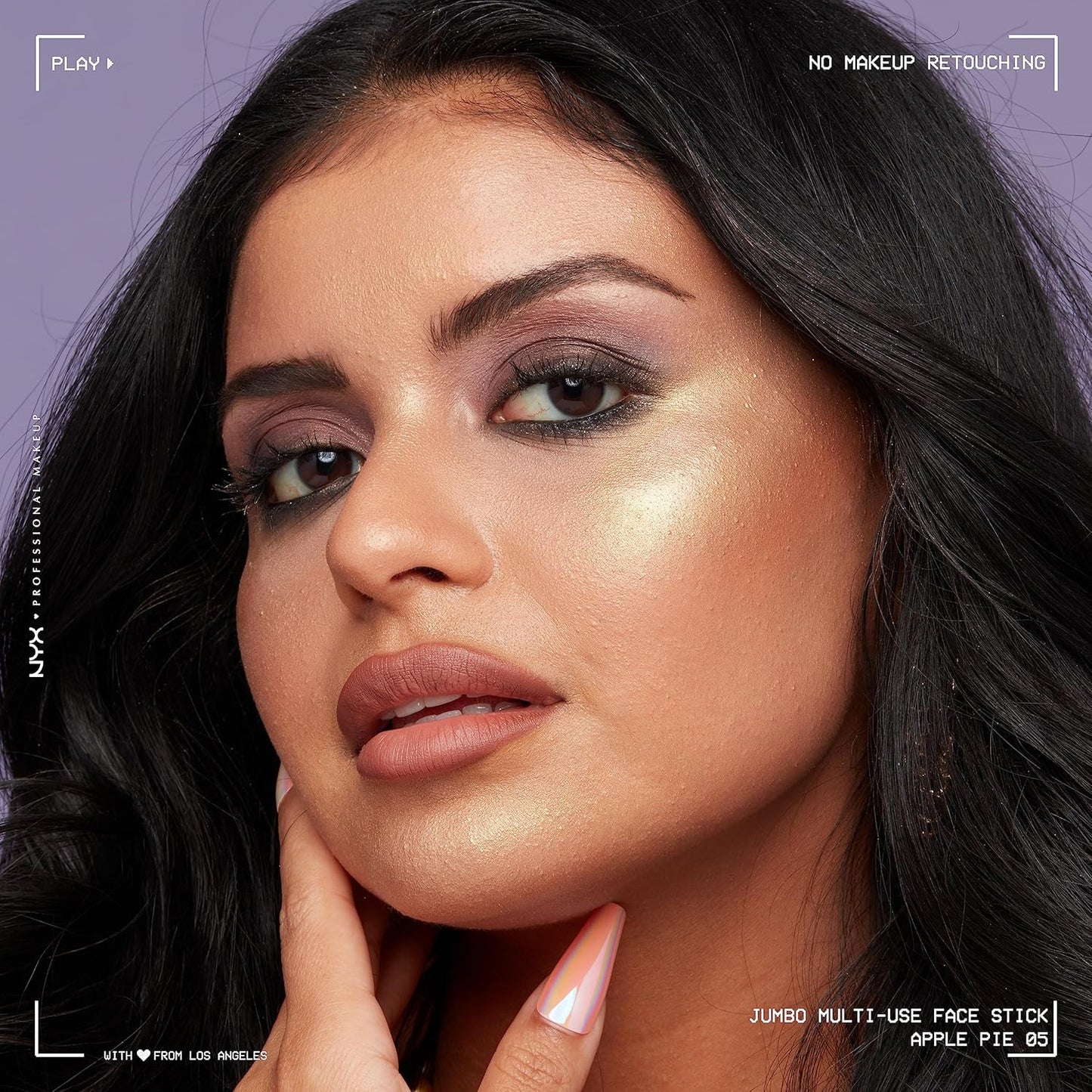 NYX PROFESSIONAL MAKEUP, Jumbo Multi-Use Face Highlighter Stick - Vanilla Ice Cream