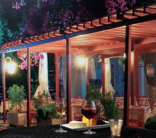 Carlisle FoodService Products Alibi Wine Glass Round Glass for Restaurants, Catering, Kitchens, Plastic, 11 Ounces, Clear