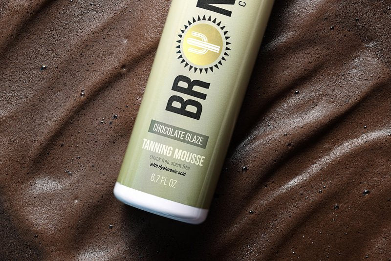 Bronze Cactus Chocolate Glaze Self-Tanning Mousse – Rich Medium Bronzed Foam | Streak-Free, Non-Sticky, Unscented | Instant Dark Chocolate Glow for Face & Body, With Natural Colour-Fix Technology