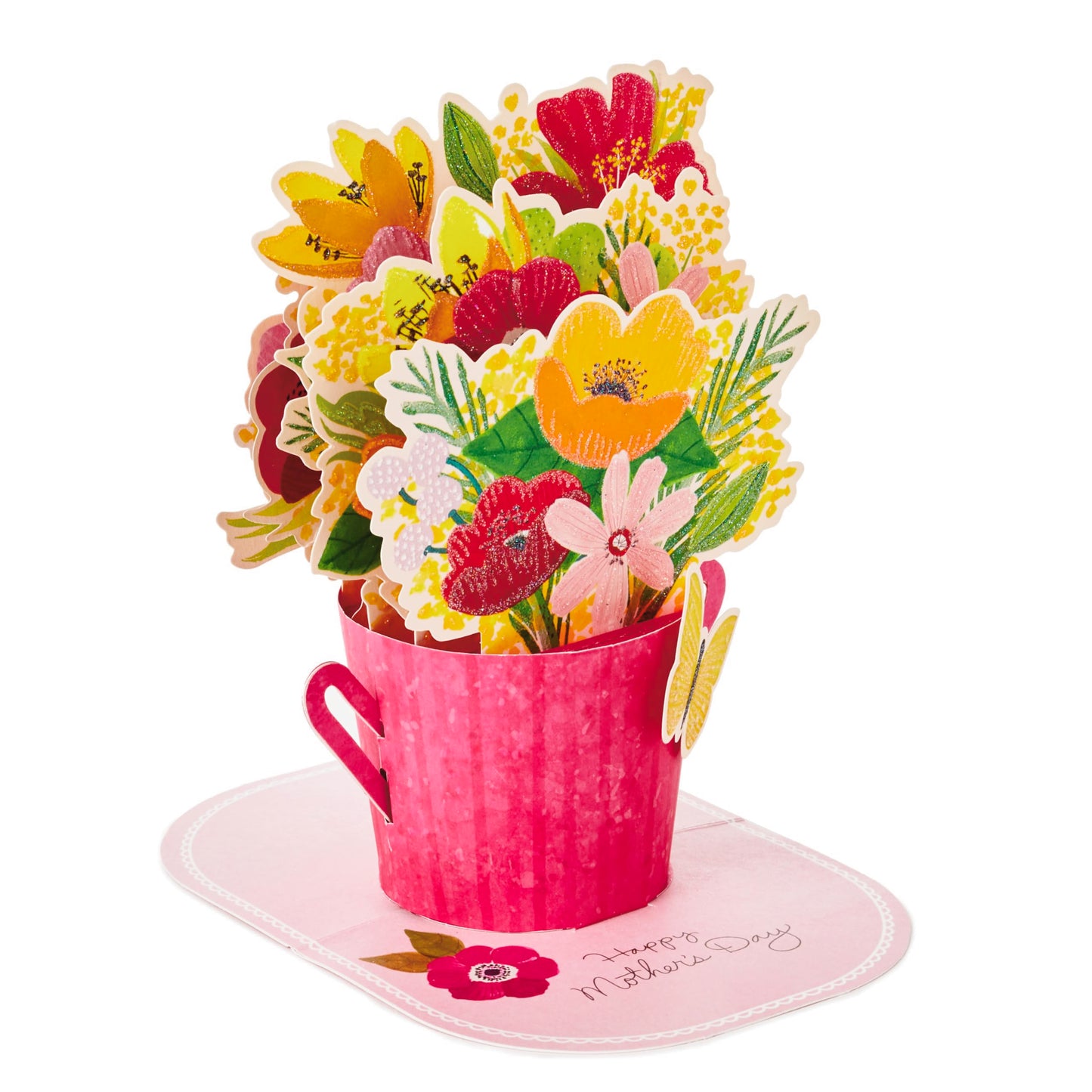 Hallmark Paper Wonder Mothers Day Pop Up Card (Flower Bouquet, You Deserve This Day)