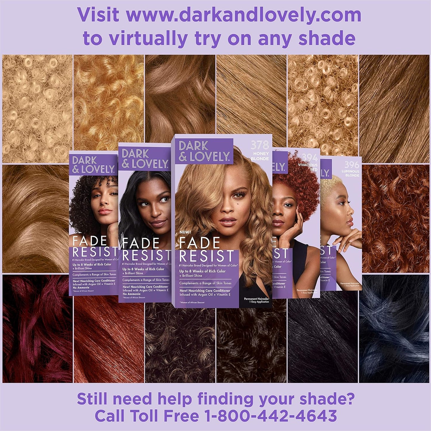 SoftSheen-Carson Interbeauty Dark and Lovely® Uplift Bleaching Kit with Powder, Developer, and Toner for Blonde Hair
