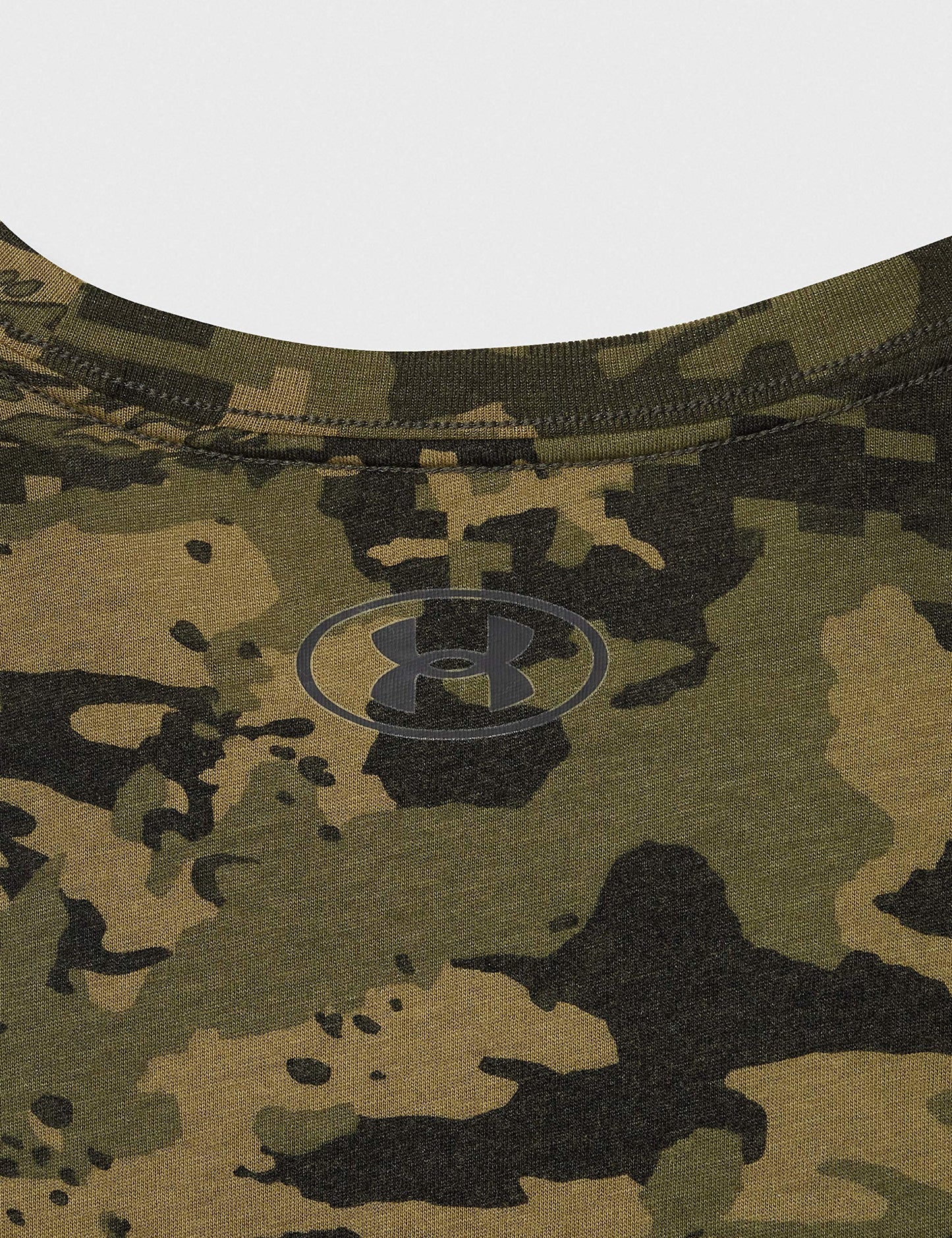 Under Armour Men's ABC CAMO Short-Sleeve T-Shirt, Black (001)/White, XX-Large Tall