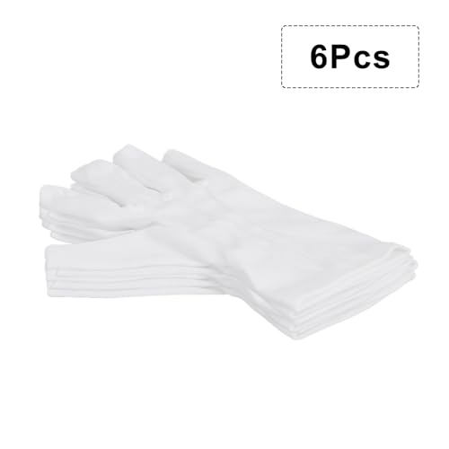 White Gloves,Cotton Gloves,White Santa Gloves,Cotton Work Gloves,Adult Gloves,White Gloves Women,Moisturizing Gloves,Cotton Gloves for Men,Cotton Gloves for Dry Hands,UV Gloves,Artist Glove