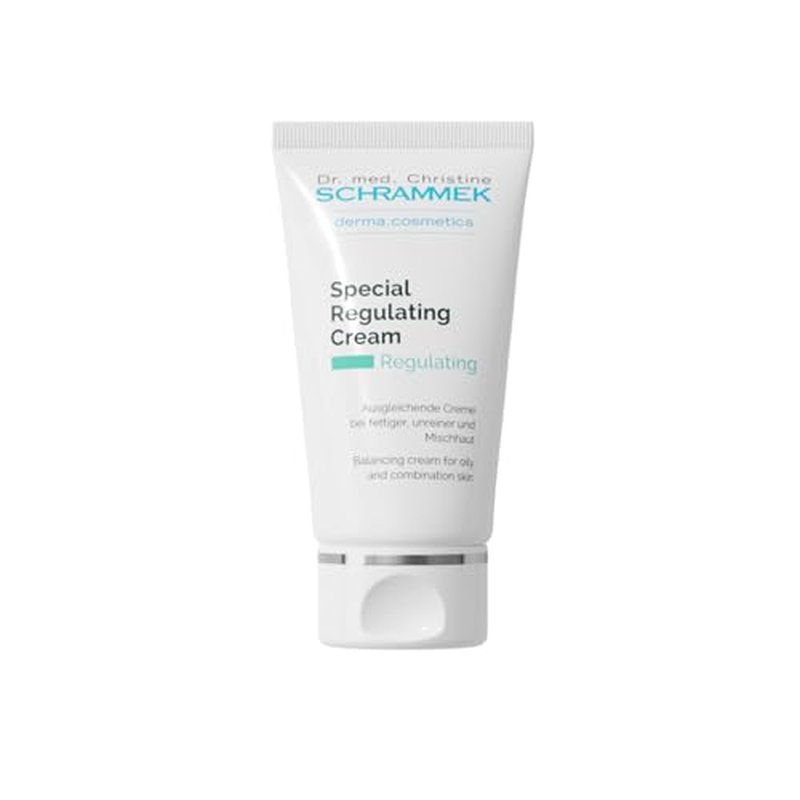 Schrammek Special Regulating Cream (1.7 fl oz) - For Oily & Mixed Skin - Aloe Vera & Vitamin E - Face Moisturizer & Face Cream - Skin Care - Dr