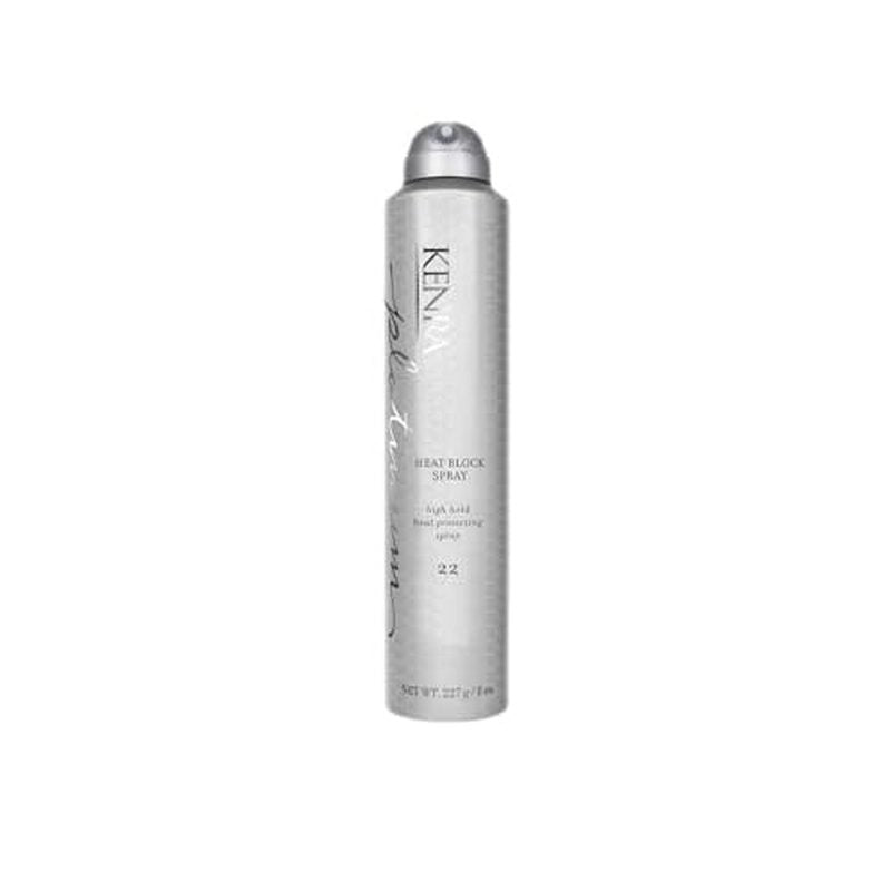 Platinum Heat Block Spray 22 | Heat Protecting Hairspray | High Hold For Ultimate Style Longevity | Clean Release From Hot Tools | All Hair Types