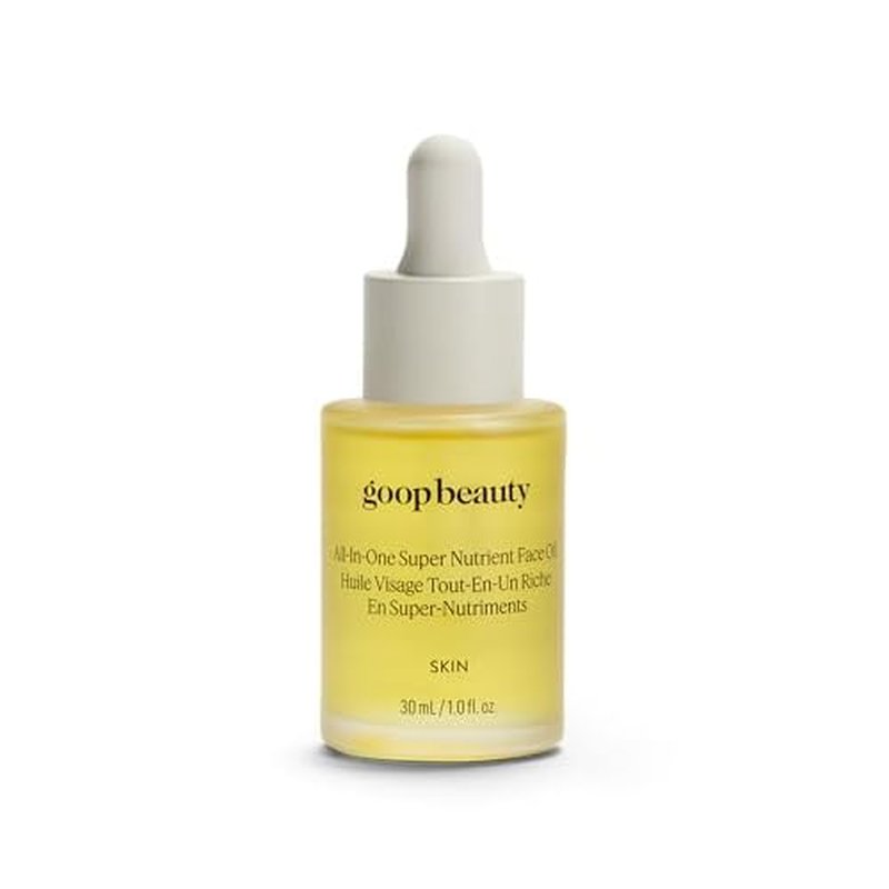 goop Beauty Nutrient Face Oil | Anti Aging Moisturizer for Smooth Skin Texture & Wrinkles | Bakuchiol, Cacay, & Organic Amla | 1 fl oz