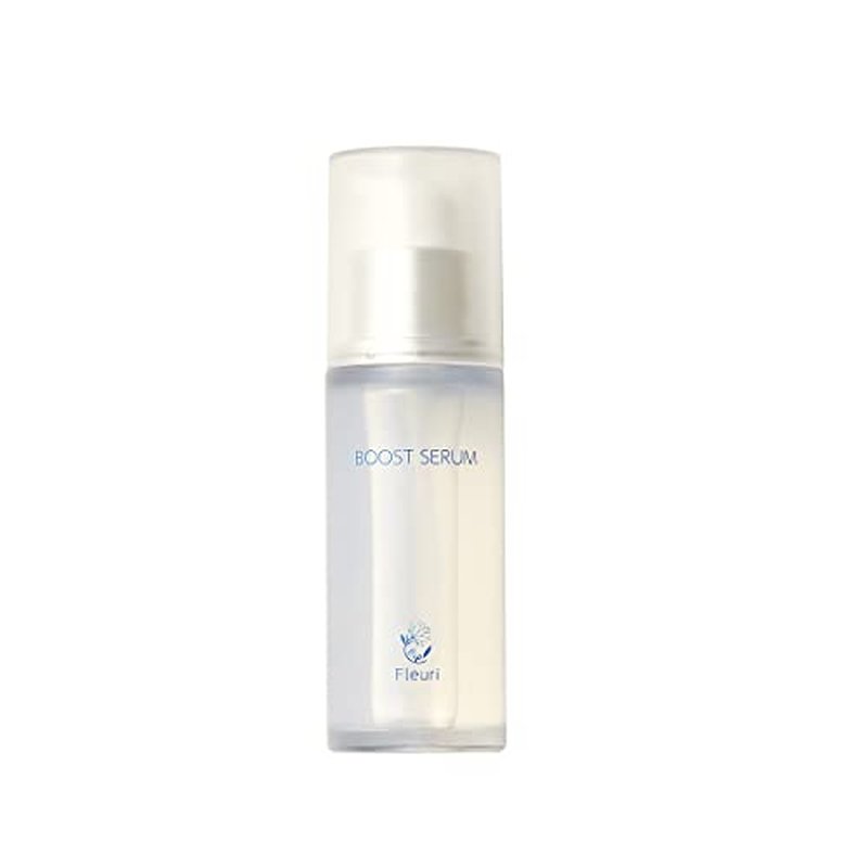 Fleuri - Boost Serum - Daily Face Serum for Sensitive Skin, Gentle and Lightweight Facial Serum to Smooth and Fortify Skin, Made in Japan, 1.3 fl oz, 40ml