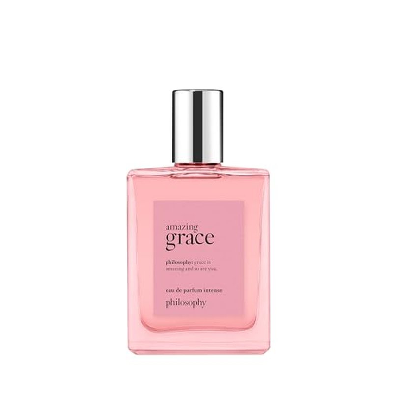 philosophy amazing grace eau de parfum intense - fruity & floral women's perfume - with notes of juicy berries, rose absolute & musk - long lasting fragrance