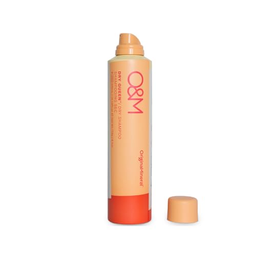 O&M Dry Queen Dry Shampoo, Vitamin C, Sulfate/Paraben/Silicone Free, Vegan, Cruelty-Free Beauty & Hair Care, Dry Shampoo for Women, Boost Volume & Waves, No Water, Safe for All Hair Colors, 300ml